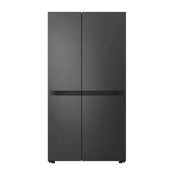 Refrigerador LG frío seco, side by side, inverter, color negro mate de 664L - GS66BPM